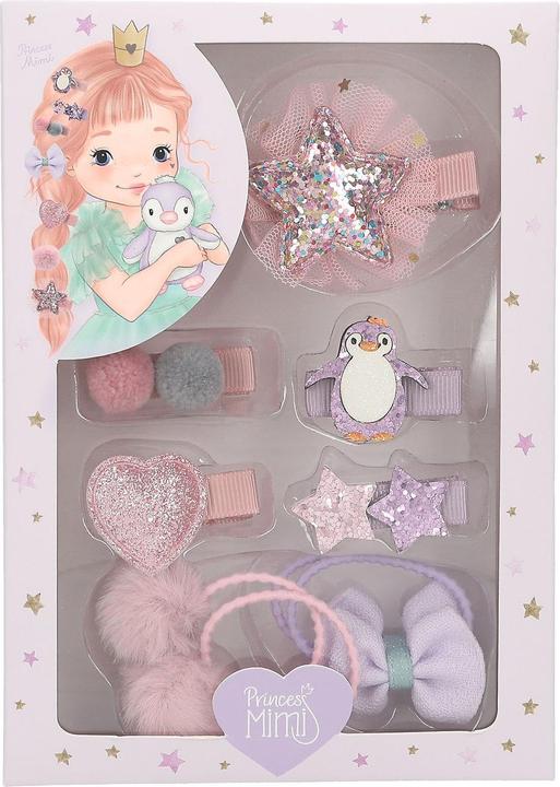 Actual product image Princess Mimi - Hair Accessories - Powdery Pinks and Purples (Set)