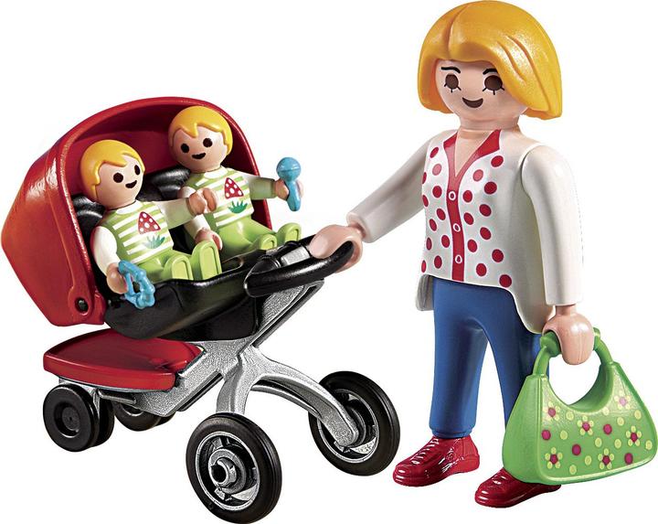 Immagine prodotto Playmobil 5573 Carrozzina gemellare (5573, Playmobil City Life)