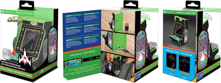 Produktbild MyArcade My Arcade DGUNL-4197 Galaga/Galaxian Nano Player Pro Portable Retro Arcade (2 GAMES IN 1)