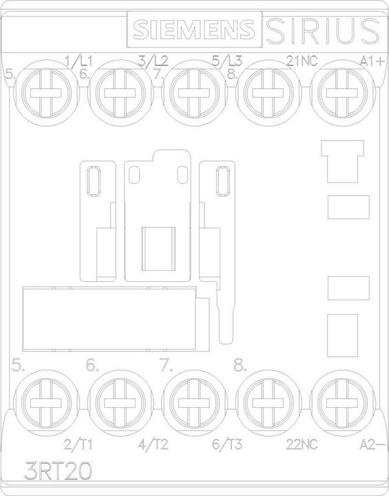Produktbild Siemens Schütz 4kW 24Vdc Größe 00