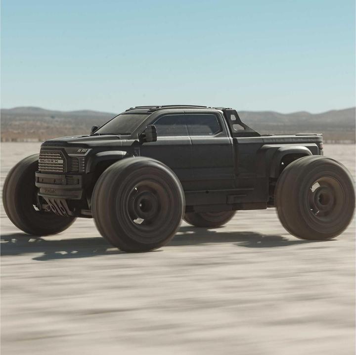 Produktbild Arrma Monster Truck Big Rock BLX 223S, Schwarz ARTR, 1:10 (ARR Almost-Ready-to-Race)