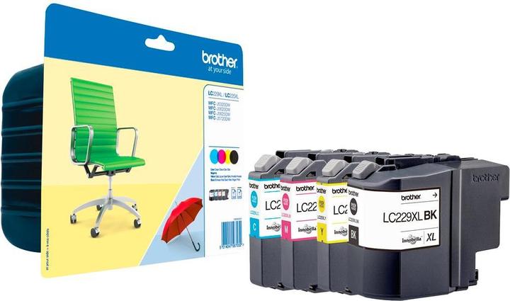 Produktbild Brother LC-229XLVALBP Multipack (M, BK, C, Y)