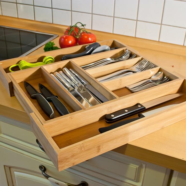 Actual product image Relaxdays Cutlery tray