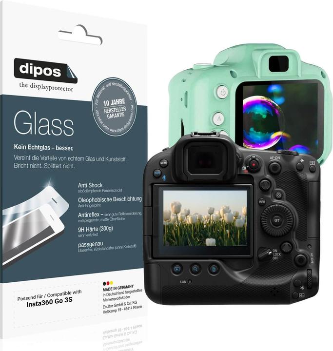 Dipos Anti-Shock Displayschutz Matt 9H (Insta360 GO 3S)
