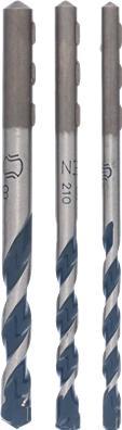 Immagine prodotto Bosch Professional Zubehör Set di 5 punte per calcestruzzo CYL-5, Robust Line, 4-8 mm (8 mm, 5 mm, 4 mm, 6 mm)
