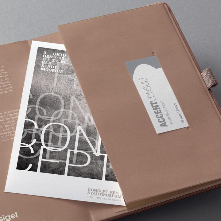 Produktbild Sigel Conceptum CO401 Notizbuch liniert Rosa Anzahl der Blätter: 97 DIN A5 hoch (Liniert, Harter Einband)
