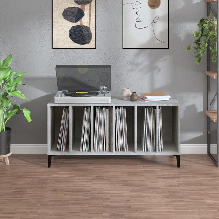 Produktbild VidaXL Plattenschrank Betongrau 100x38x48 cm Holzwerkstoff