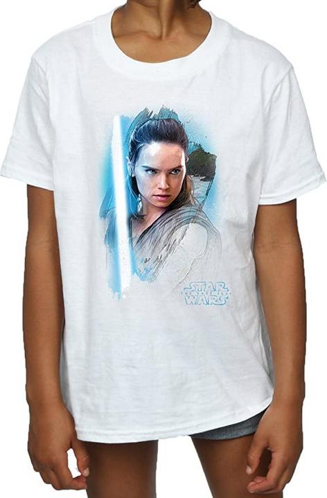 Immagine prodotto Star Wars T-shirt in cotone brossé Rey pour fille (140, 146)