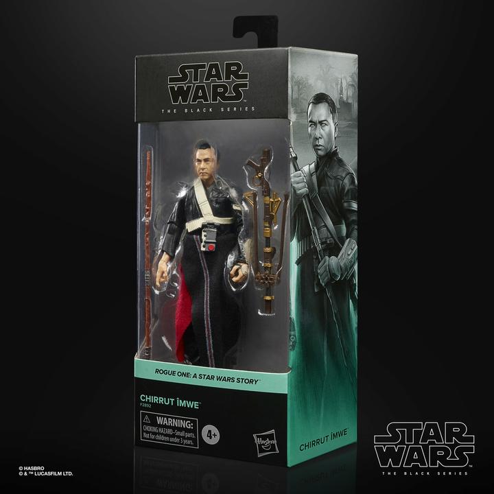 Image du produit Hasbro Star Wars Rogue One Black Series figurine 2021 Chirrut Imwe 15 cm