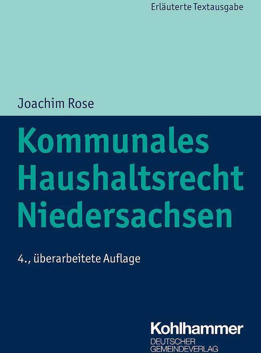 Produktbild Kommunales Haushaltsrecht Niedersachsen (Deutsch, Marco Trips, Joachim Rose, 2022)
