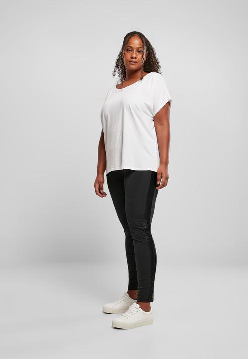 Immagine prodotto Urban Classics Leggings a vita alta a strisce lucide da donna (S)