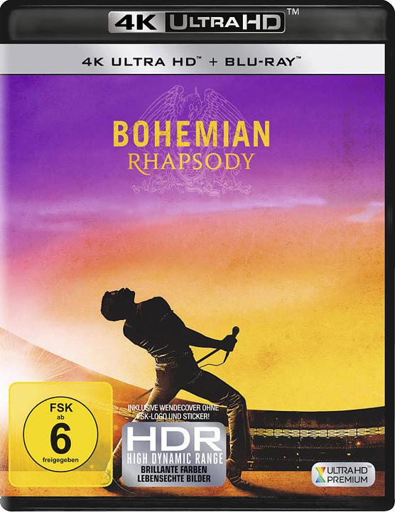 Immagine prodotto Bohemian Rhapsody (4k Blu-ray, 2018, Inglese, Francese, Polacco, Tedesco, Giapponese, Italiano, Spagnolo)