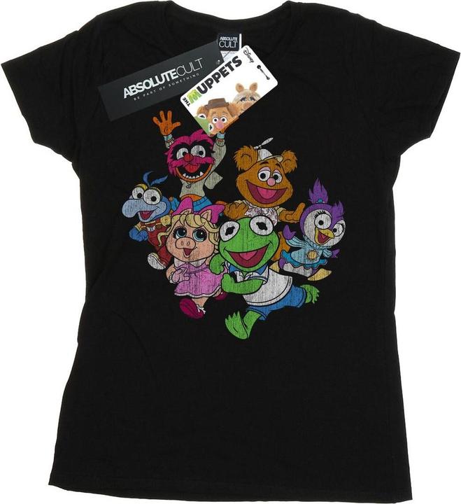Actual product image Disney Womens/Ladies The Muppets Muppet Babies Colour Group Cotton T-Shirt (XXL)