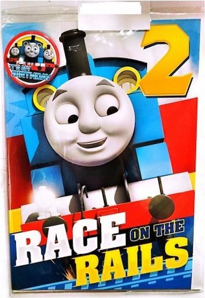 Produktbild Thomas & Friends Grusskarte 2 Geburtstag Karton (1 x)