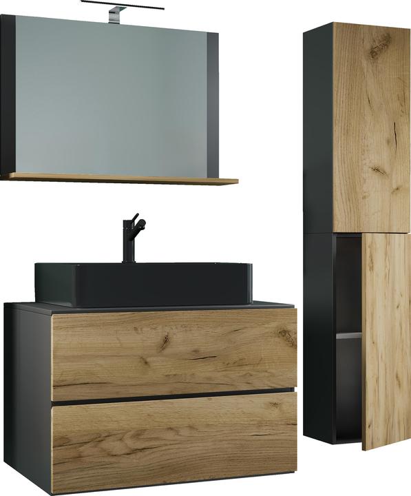 Actual product image VCM 4-piece wash place washbasin Lendas drawer