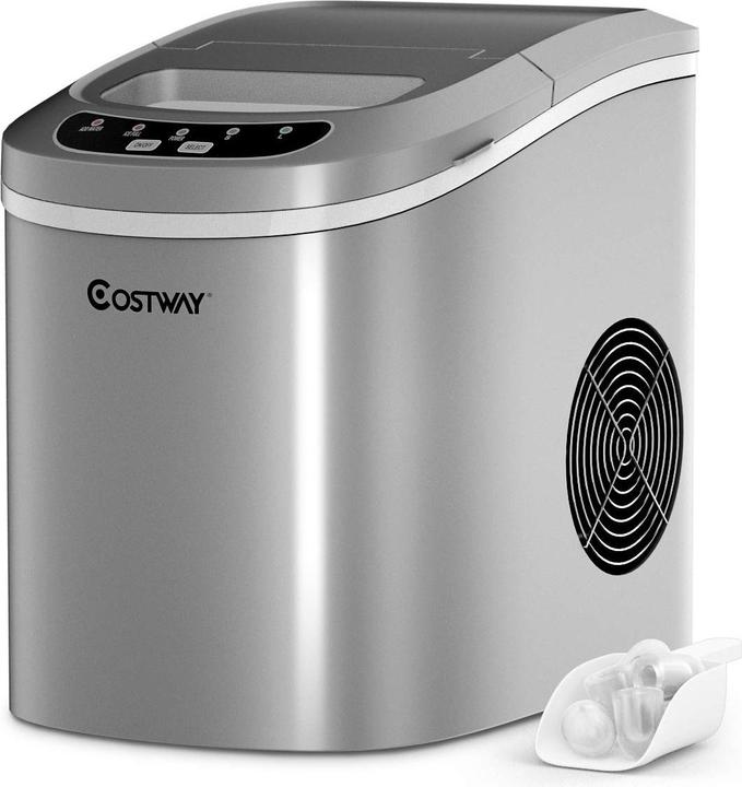 Immagine prodotto Costway Gelatiera 12Kg/24h, argento