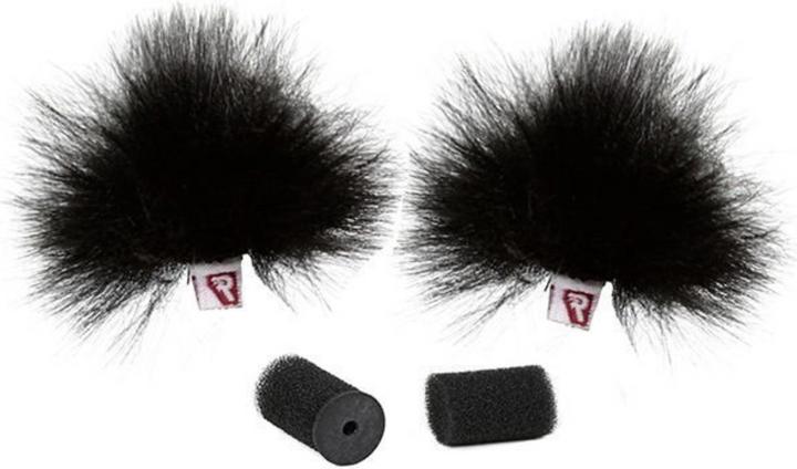 Produktbild Rycote Black Ristretto Lavalier Windjammer pair (Fell)