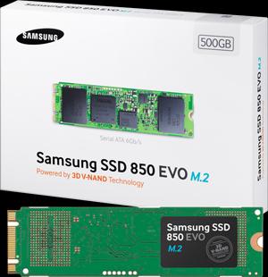 Produktbild Samsung 850 Evo (120 GB, M.2)