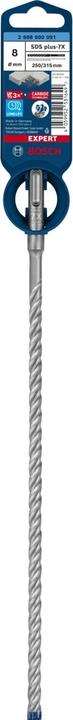 Immagine prodotto Bosch Professional Zubehör Trapano a percussione EXPERT SDS plus-7X, 8 x 250 x 315 mm (8 mm)