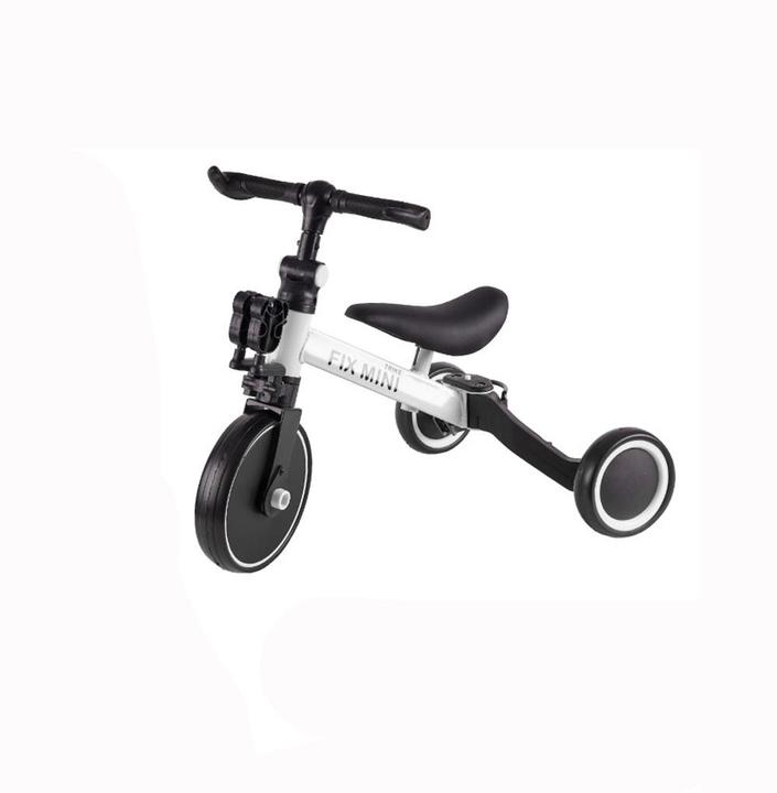 Actual product image Ikonka Trike Fix mini cross-country tricycle 3in1 with pedals white