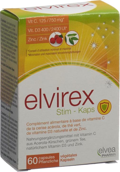 Image du produit Elvirex Stim Kaps caps (60 pièce(s), Capsules, 53 g)