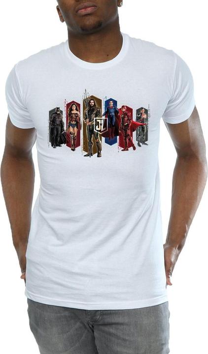Produktbild Justice League Movie Team Hexagons TShirt (3XL)