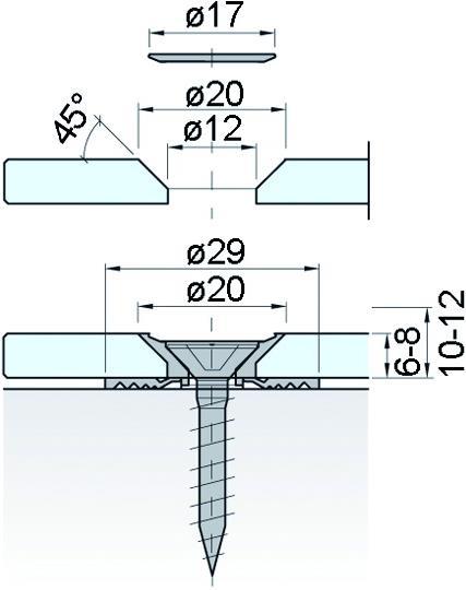 Produktbild Werkstarck Punkthalter PICO (1 Stk.)