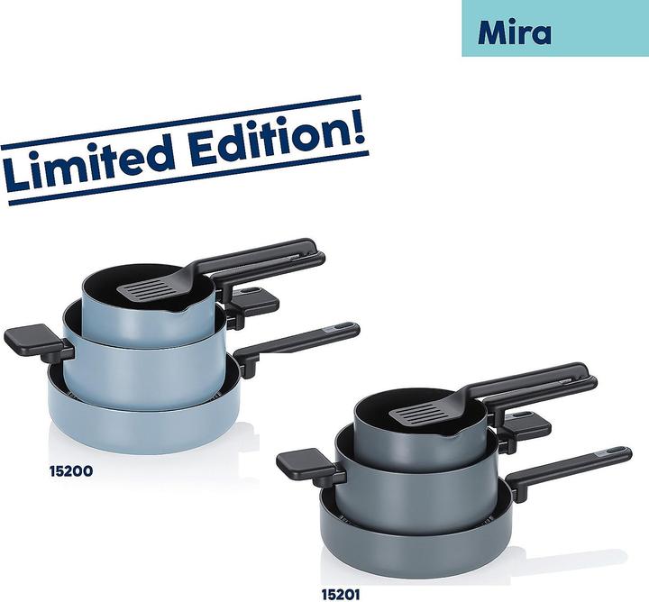 Actual product image Kela Cookware set Mira 5pcs (Pan set + pot set)