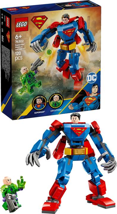 Produktbild LEGO Superman Mech vs. Lex Luthor (76302, LEGO DC)