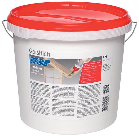 Image du produit Geistlich Colle à bois Miracol 8 F1 Waterproof (10000 g)