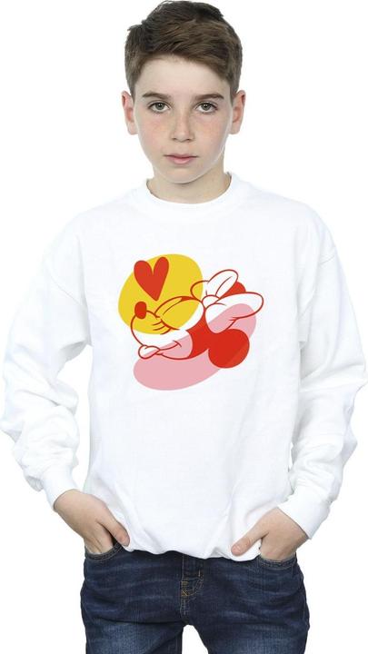 Produktbild Disney Minnie Mouse Tongue Heart Sweatshirt Jungen (140, 146)