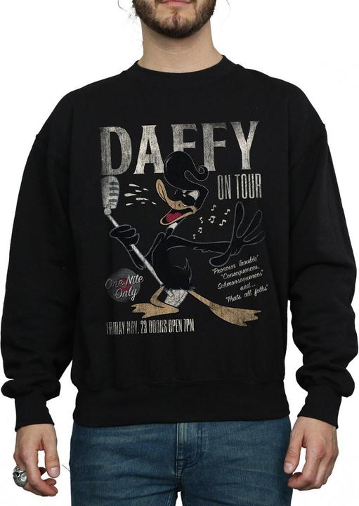 Immagine prodotto Looney Tunes Daffy Duck Concert Felpa Uomo (L)