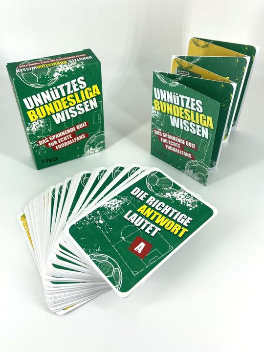 Produktbild Unnützes Bundesligawissen – Das spannende Quiz für echte Fussballfans (Deutsch)