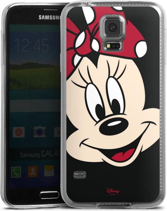 Actual product image DeinDesign Slim Case für Samsung Galaxy S5 Silikon Hülle Ultra Dünn Handyhülle Disney Minnie Mouse (Samsung Galaxy S5)