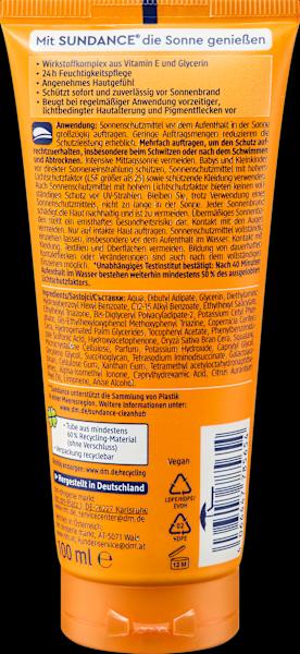 Produktbild dm Sundance Sonnencreme (Sonnencreme, SPF 50+, 100 ml)