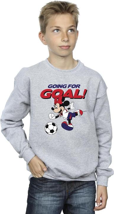 Produktbild Disney Minnie Mouse Going For Goal Sweatshirt Jungen (140, 146)