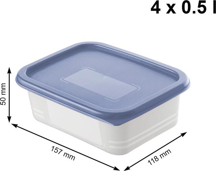 Actual product image Rotho Gefrierdosen Set (0.50 l)
