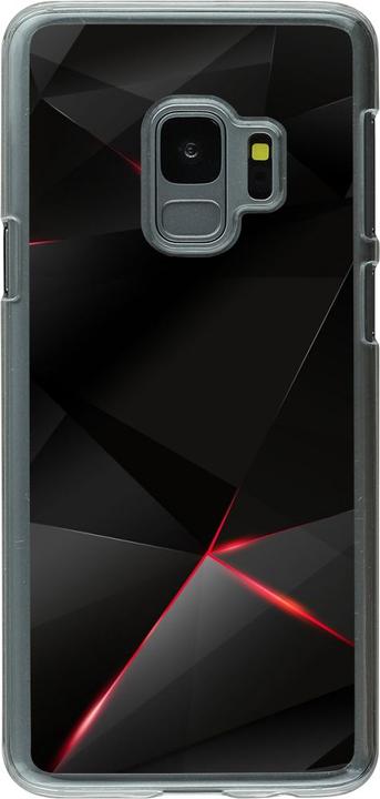 Produktbild PhoneLook Hülle transparent Black Red Lines (Samsung Galaxy S9)