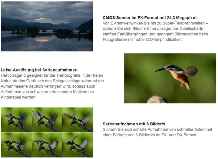 Image du produit Nikon D610 Corps (24.30 Mpx, Plein format)