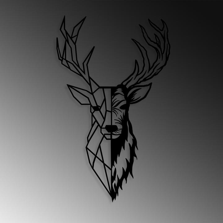 Actual product image Wallxpert Deer Whisper (42 x 70 cm)