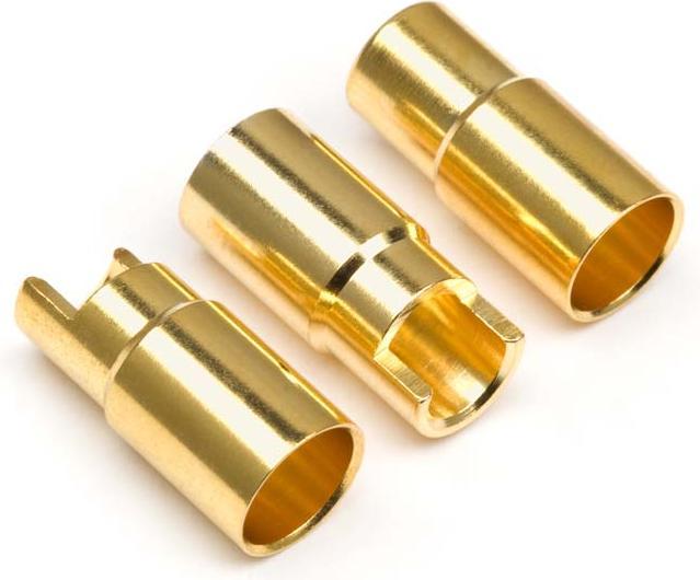 Actual product image HPI Gold socket 6.0mm (3 pieces)