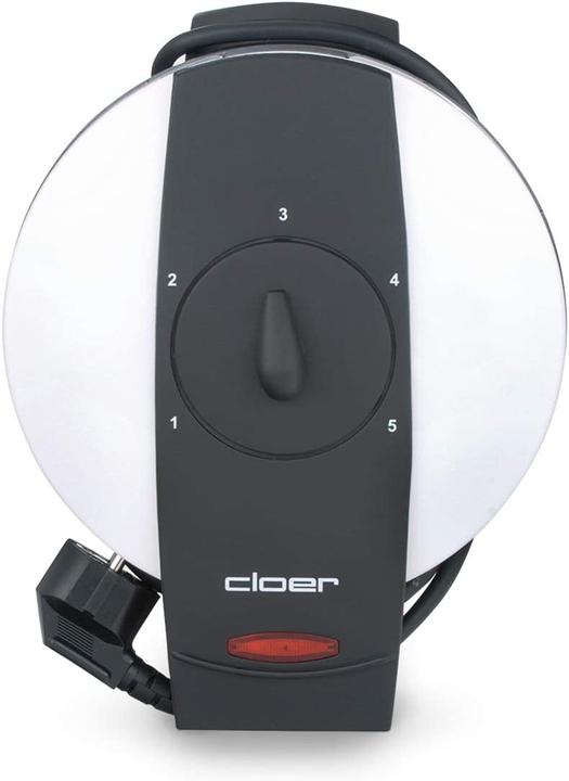 Actual product image Cloer Heart waffle iron