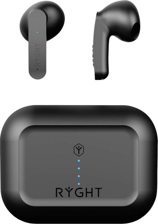 Image du produit Ryght Écouteurs intra-auriculaires MINO Stéréo Bluetooth® Noir Microphone anti-bruit (ANC, Filaire)