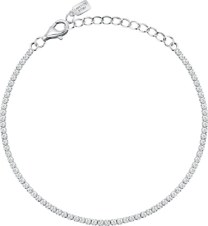 Immagine prodotto La Petite Story Bracciale tennis in argento con zirconi trasparenti Argento LPS05AWV31 (16 cm, Argento 925)