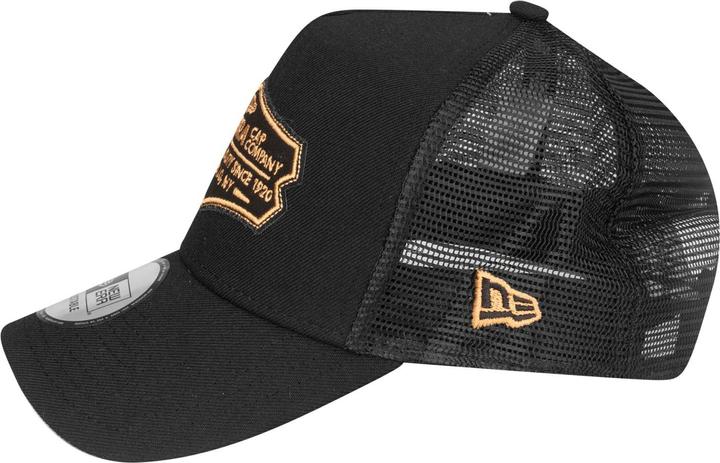 Immagine prodotto New Era Cappello Trucker regolabile - RETRO PATCH nero / kaki (Taglia unica)