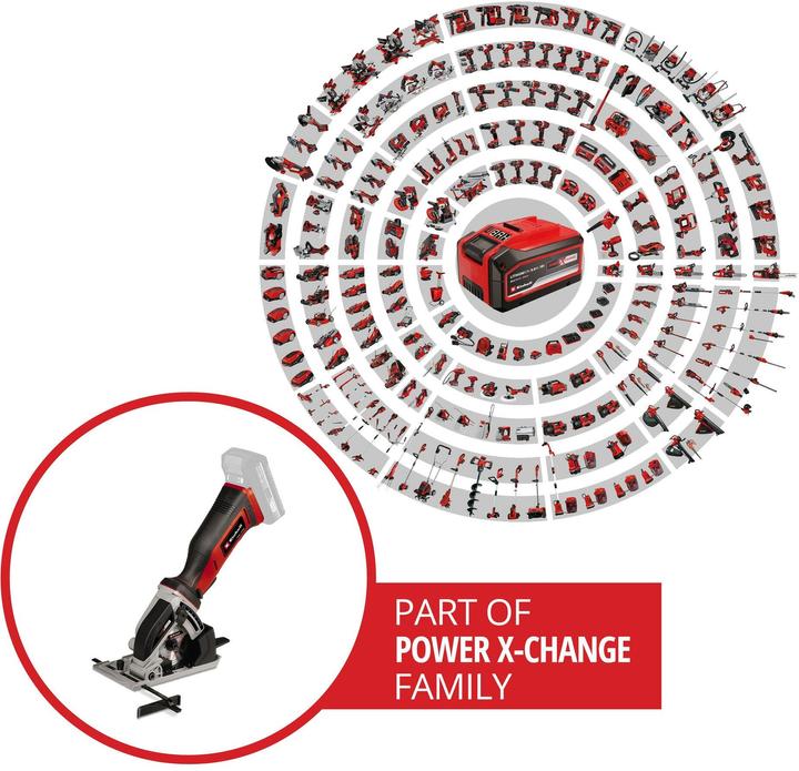 Actual product image Einhell TE-CS 18/89 Li Solo
