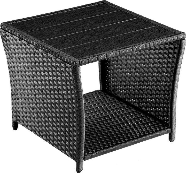 Casaria Tavolino in polyrattan WPC