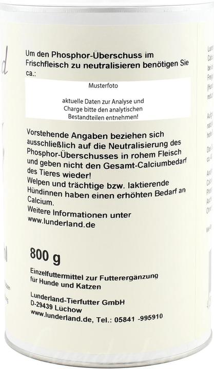 Image du produit Lunderland Poudre de coquille d'oeuf biologique Aliment complémentaire (Senior, Adulte, Junior, 1 pcs, 150 g)
