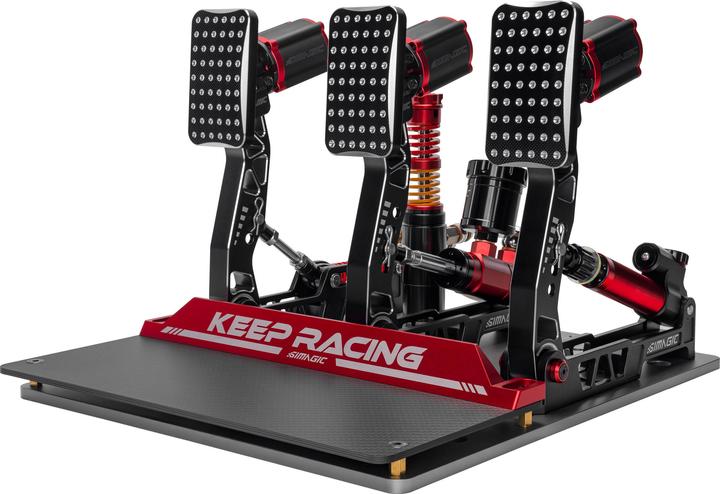 Actual product image Simagic Carbon Fiber Heel Riser (PC)