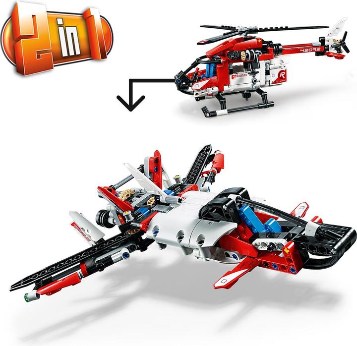 Produktbild LEGO Rettungshubschrauber (42092, LEGO Technic)